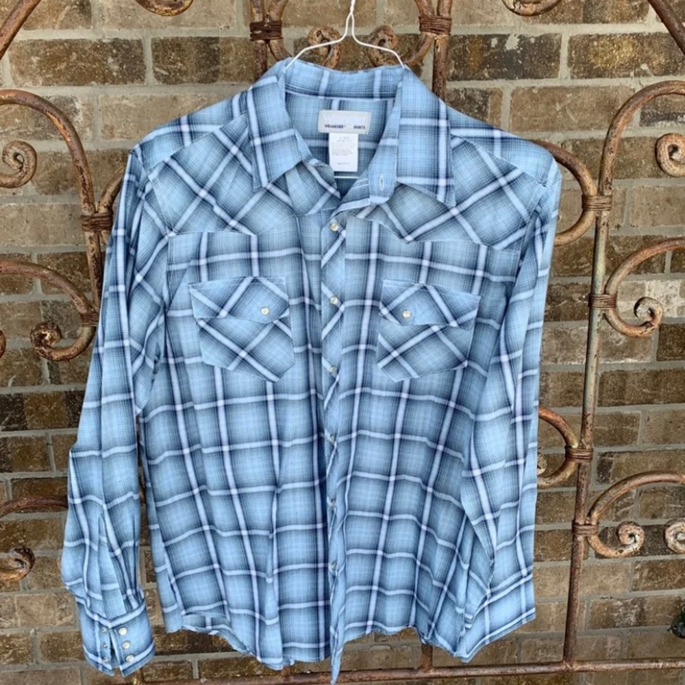 Men’s Wrangler Pearl Snap Shirt